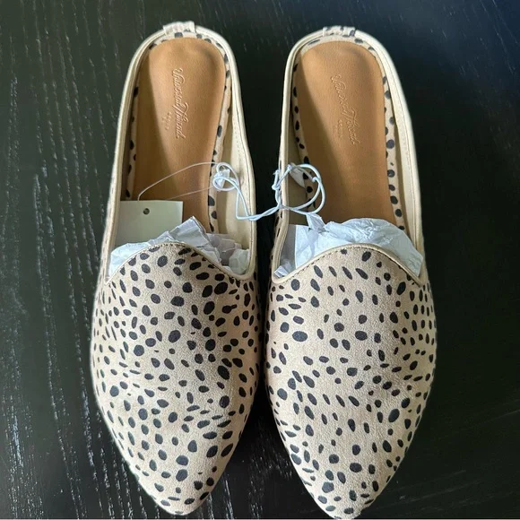 Universal Thread Cheetah Print Mules Size 7.5 - Picture 2 of 6